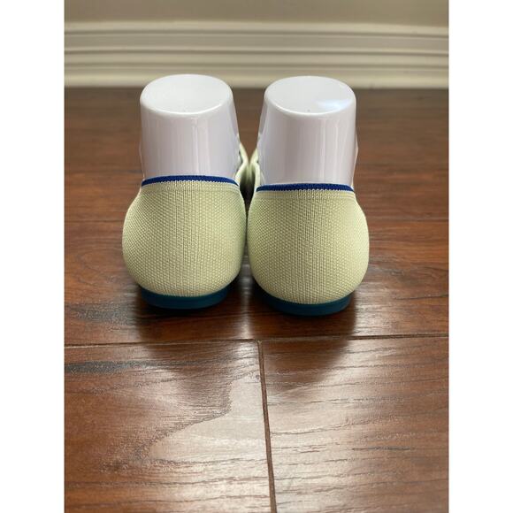 Rothy's The Flat Womens 8.5 Birdseye Ballet Mint Green Round Toe Shoes Slip On - Picture 4 of 9